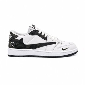 کفش و کتانی مردانه مدل نایک ترویس NIKE TRAVIS رنگ سفید طوسی کد 30359