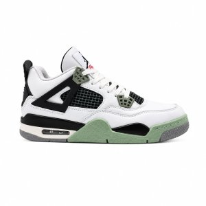 کفش و کتانی مردانه ساقدار مدل جردن NIKE AIR JORDAN 4 سفید پاستیلی کد 2398