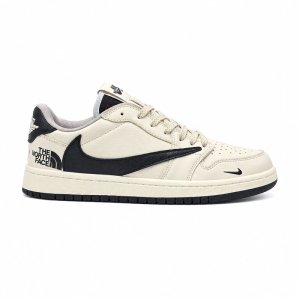 کفش و کتانی مردانه مدل نایک ترویس NIKE TRAVIS رنگ کرم مشکی کد 30979