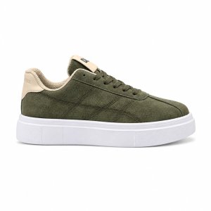 کفش راحتی مردانه مدل اسکیچرز SKECHERS رنگ یشمی کد 40156
