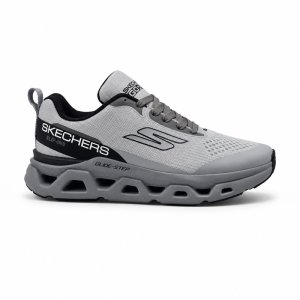 کفش و کتانی مردانه مدل اسکیچرز SKECHERS رنگ طوسی کد 40542