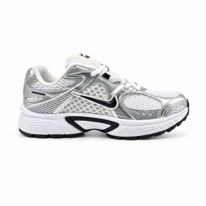 کفش و کتانی زنانه و دخترانه مدل نایک NIKE V5 رنگ طوسی نقره ای کد 42529