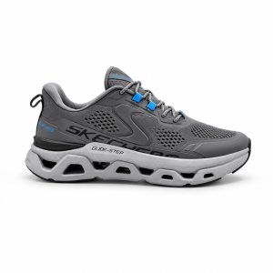 کفش و کتانی مردانه مدل اسکیچرز SKECHERS رنگ طوسی کد 40720