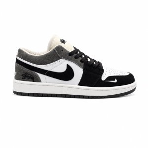 کفش و کتانی زنانه مدل NIKE JORDAN 1 رنگ طوسی مشکی کد M1451