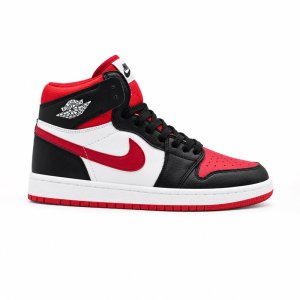 کفش و کتانی مردانه ساقدار مدل NIKE JORDAN 1 رنگ سفید قرمز کد 21854