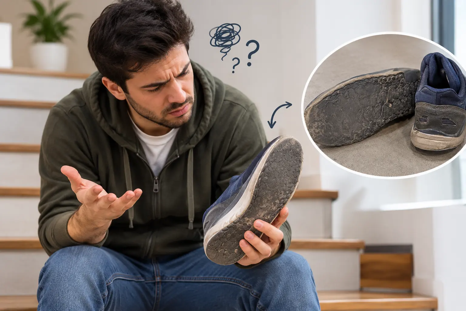 علت ساییدگی کف کتونی
